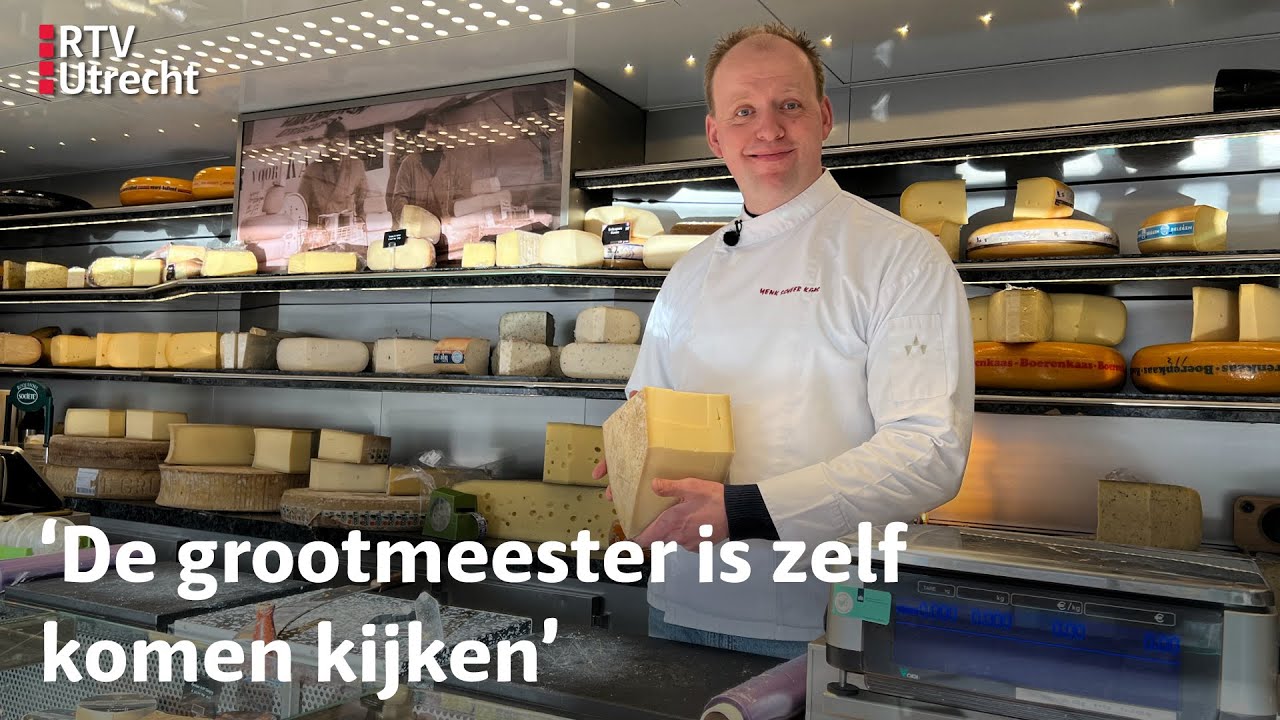 Jan Scheer uit Zeist krijgt 'Michelinster' voor kaashandelaren | RTV Utrecht