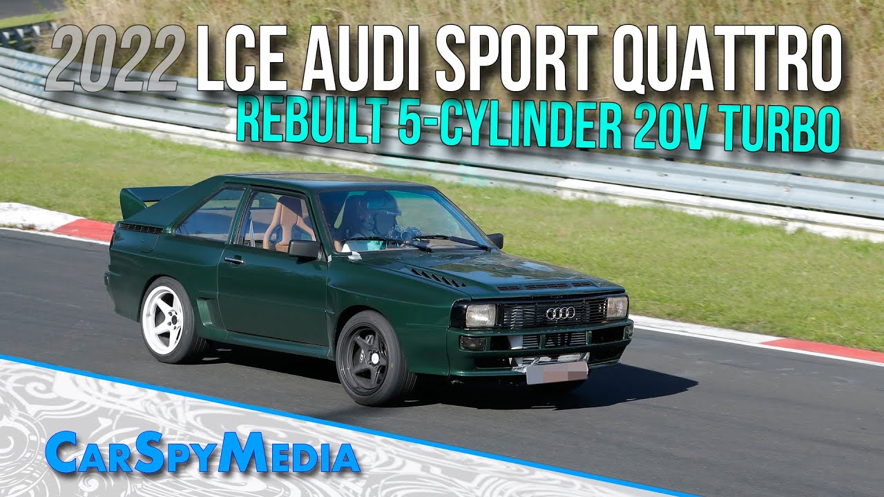 2022 LCE High Performance Audi Sport Quattro/Sportquattro Replica Spied Testing At The Nürburgring