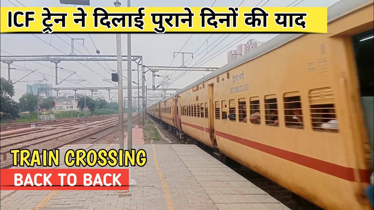 Shridham Express 🚆 at 110 km/h | Classic ICF Coach Vibes ! 12192  #trainvlog #railfan #indianrailway