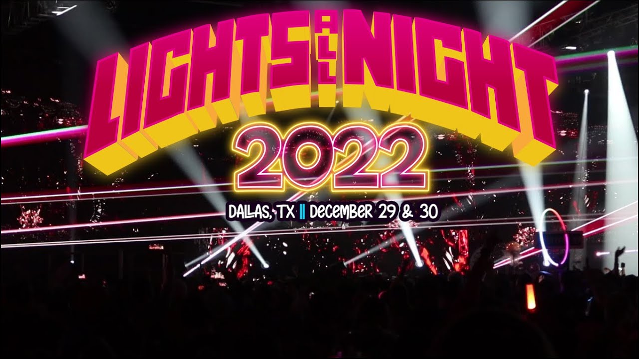 Огни всю ночь 2022! | Фестиваль EDM в Далласе, Техас