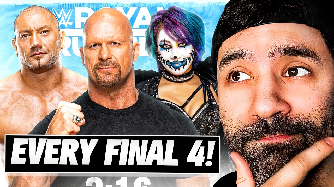 Can I Name EVERY Royal Rumble Final Four? (WWE Trivia Challenge)