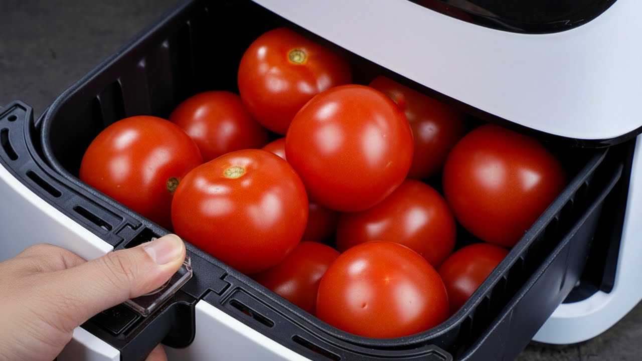 I Put TOMATOES in the Air Fryer… I Was NOT Ready for This 😱🍅