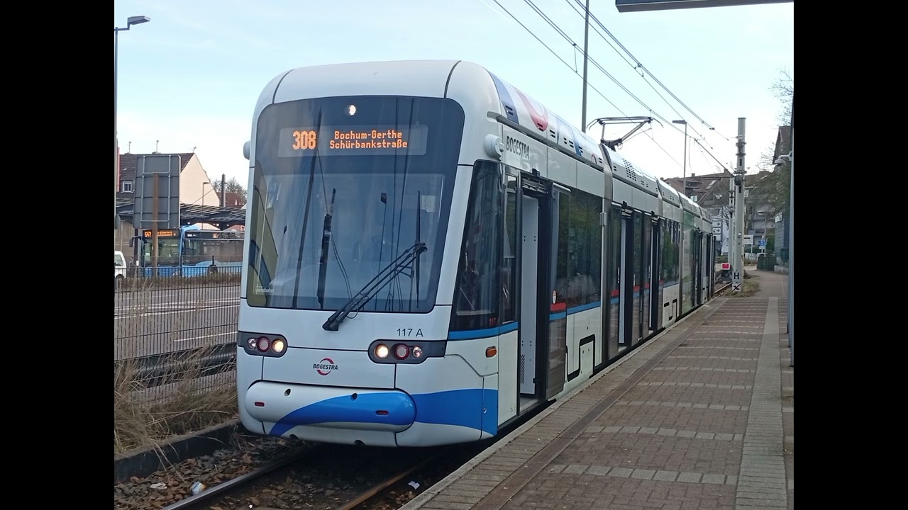 [Tonaufnahme] 308 von Hattingen Mitte nach Linden Mitte (Variobahn)