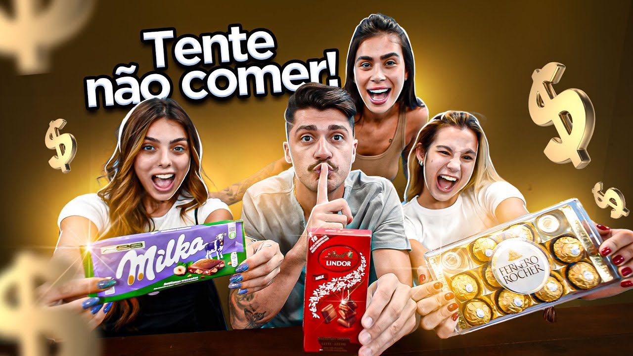 TENTE NÃO COMER OS CHOCOLATES MAIS CAROS DO MERCADO!!