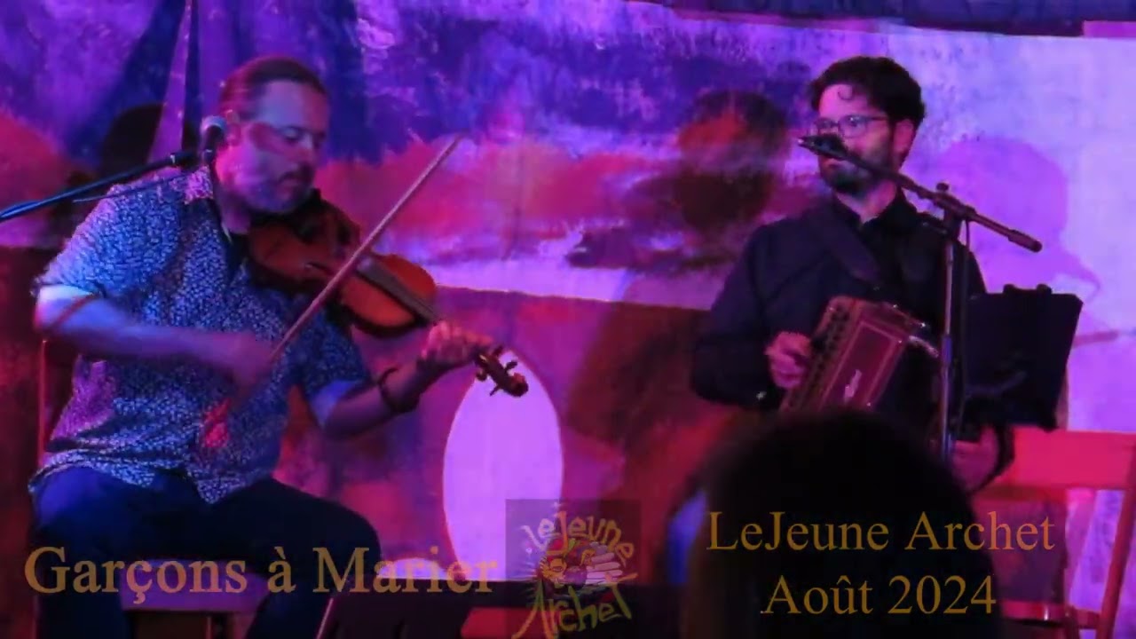 Garçons à Marier- Le Jeune Archet 2024