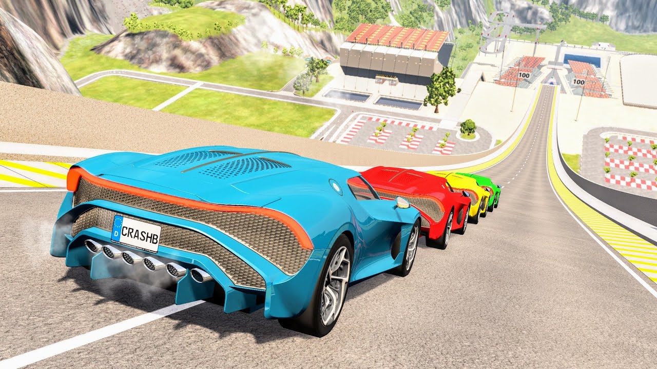 Epic High Speed Jumps #141 – BeamNG Drive | CrashBoomPunk