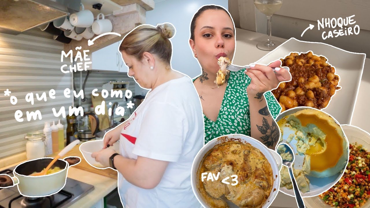 o que eu como em um dia tendo uma mãe chef de cozinha [receitas simples & sofisticadas]