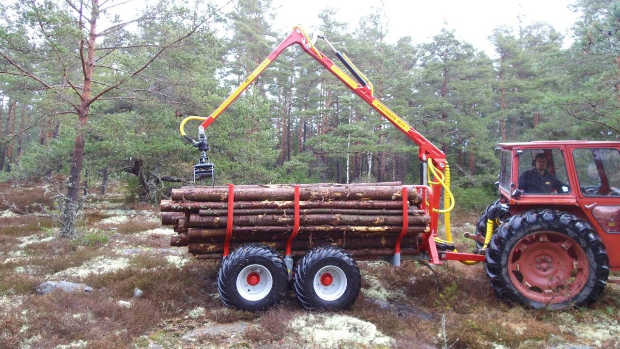 Kranman T4500 – M46 kran + Volvo BM430