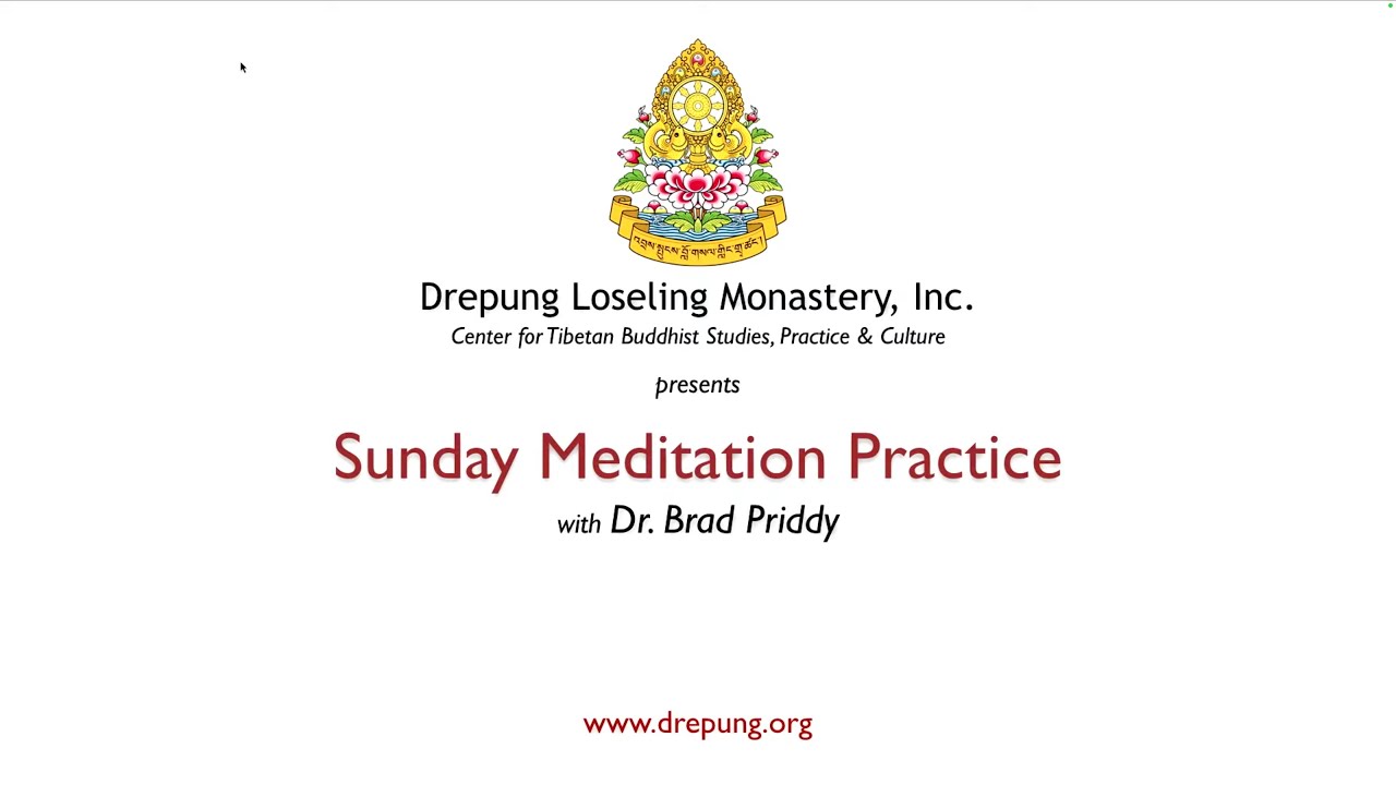Sunday Meditation Practice - Dr. Brad Priddy - 01-06-26