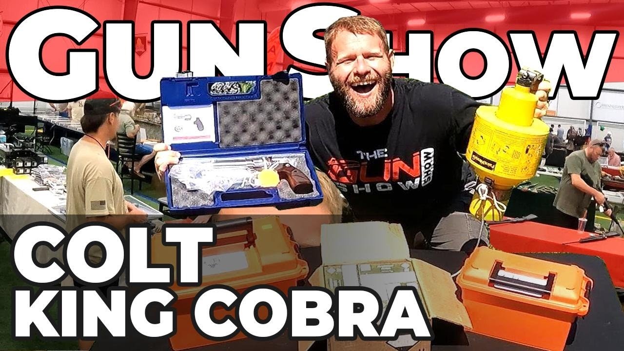 June 21st 2025 Gun Show!  Colt King Cobra!  Fenton MO!  RAFFLE WINNER!