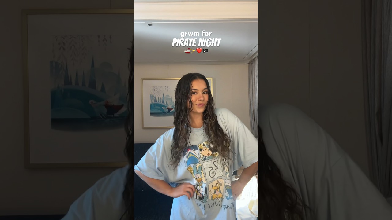 grwm for PIRATE NIGHT!! 🏴&zwj;☠️