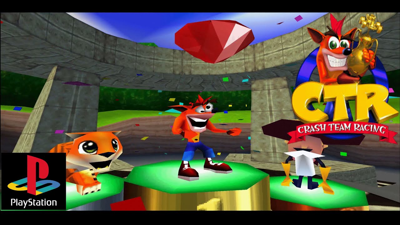 NEW: CTR: Crash Team Racing (PlayStation) 101% Walkthrough 4K - Part 9 (Gem Stone Valley) Gem Cups