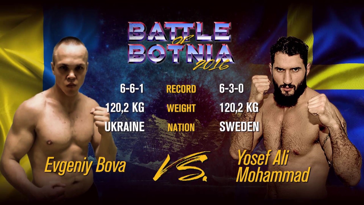 Yosef Ali Mohammad vs Evgeniy Bova @ Battle of Botnia 2016