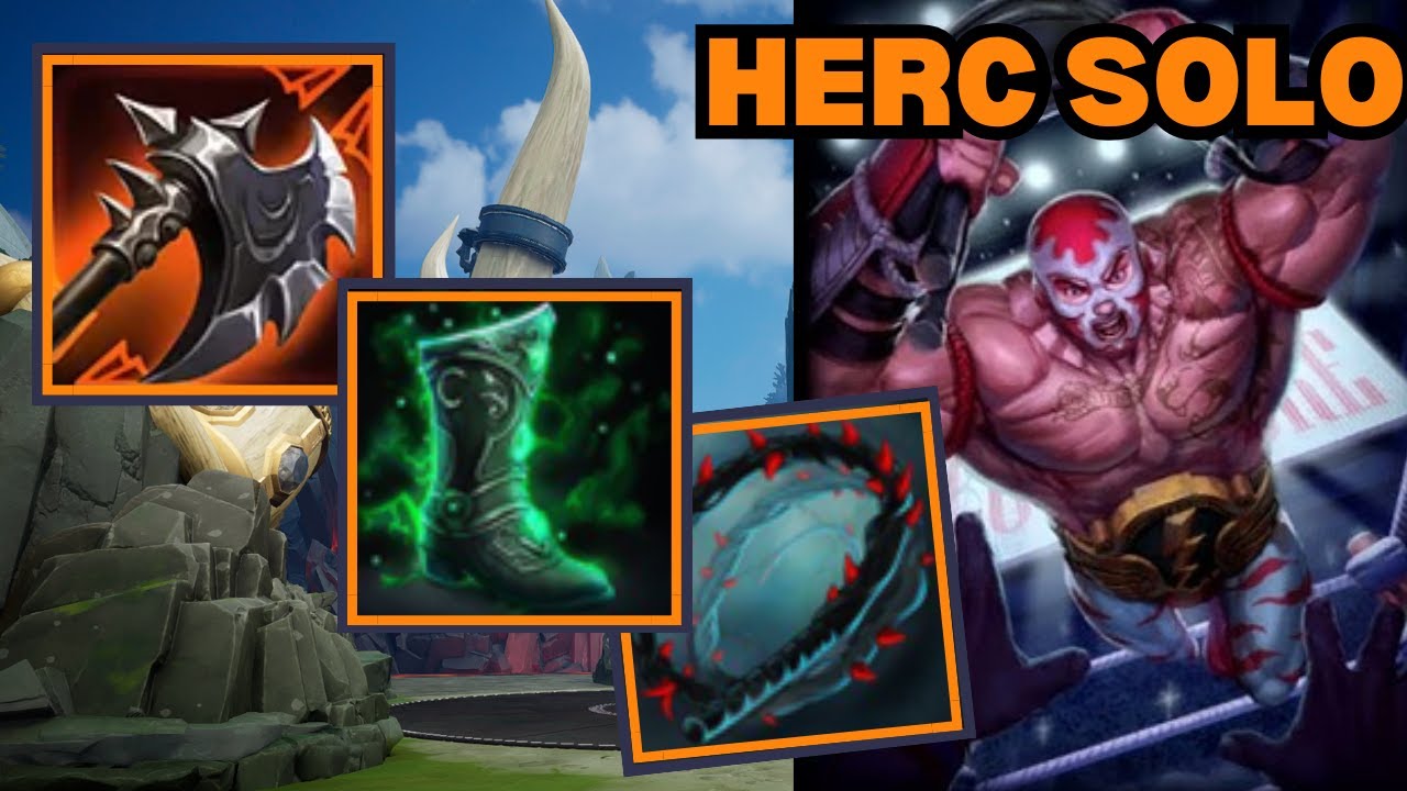 THE SUSTAIN BUILD!! - Hercules Solo Deity Smite 2 Gameplay
