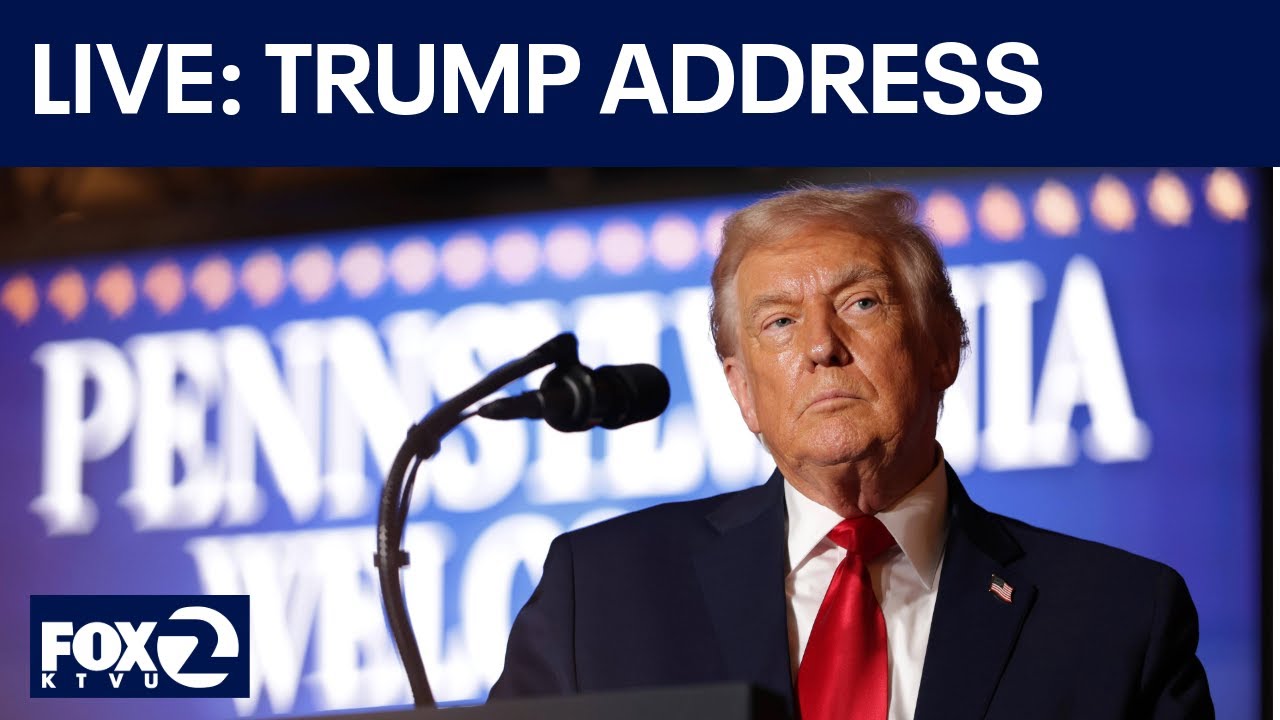 LIVE 🔴 President Trump addresses nation | KTVU