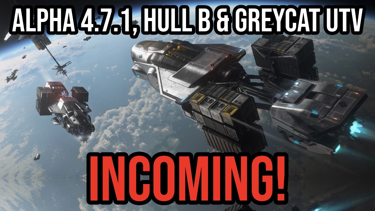 Star Citizen скоро выйдет &mdash; обновление Alpha 4.7.1, Hull B, UTV и Squadron 42!