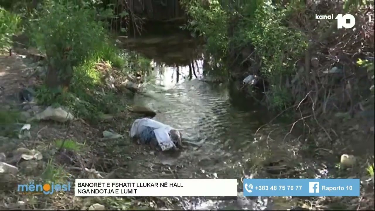 N&euml; Llukar mungon rrjeti i kanalizimit - Banor&euml;t ndihen t&euml; rrezikuar nga kund&euml;rmimi i madh i lumit
