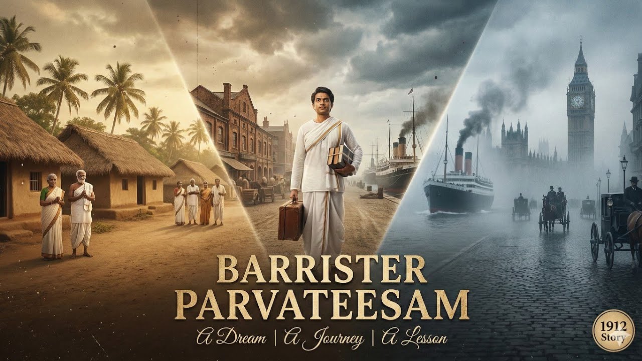 Barrister Parvateesam | A Dream, A Journey, A Lesson (1912 Story). 