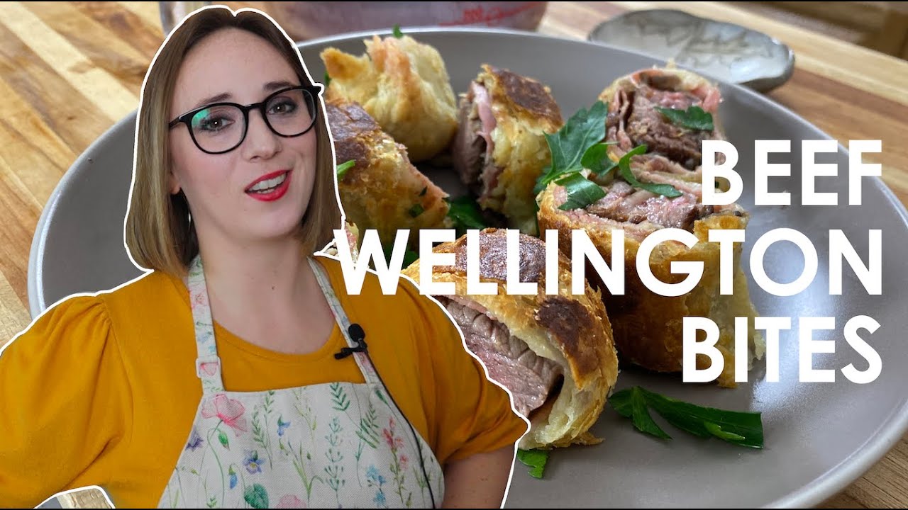 Air Fryer Mini Beef Wellington Appetizer Bites | No Expert with Emily Duncan