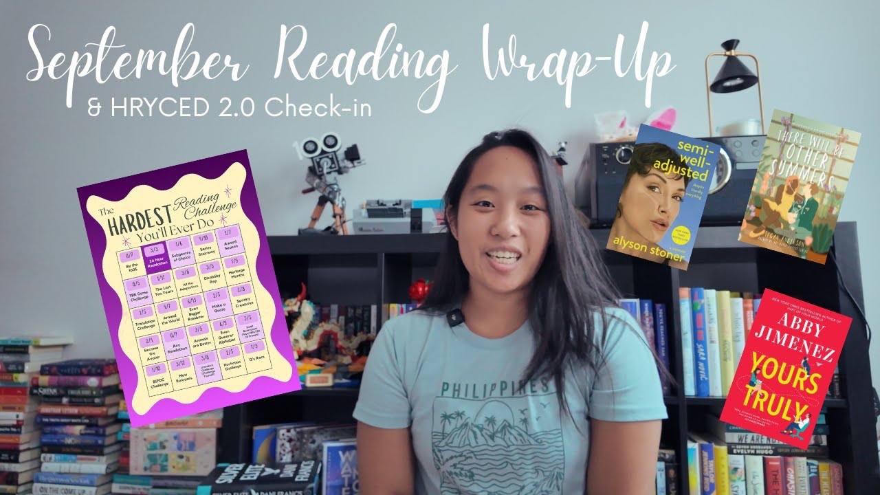 September Reading Wrap-Up (& HRYCED 3-Month Check-in)