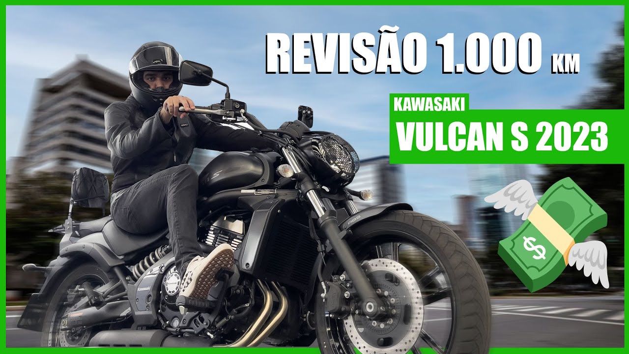 💸 Era pra ser só a REVISÃO DE MIL km - KAWASAKI VULCAN S 650 - 2023 💸