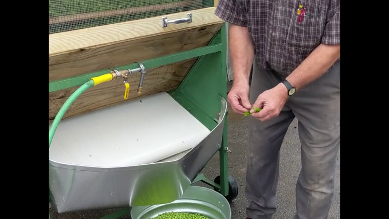 Zimmerman Pea Shelling Machines For Sale - Pea Sheller or Pea Huller for Peas, Lima Beans, and more