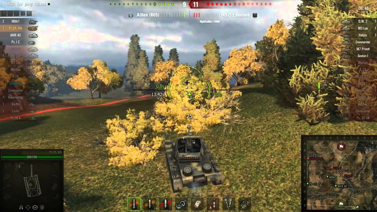 WOT TACTICS 54 - Pz. Sfl. IVb Ace High Calibre SPG mission