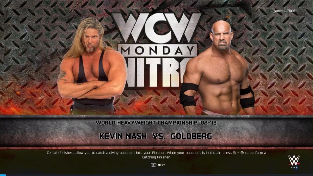 Goldberg vs Kevin Nash, WWE 2k25
