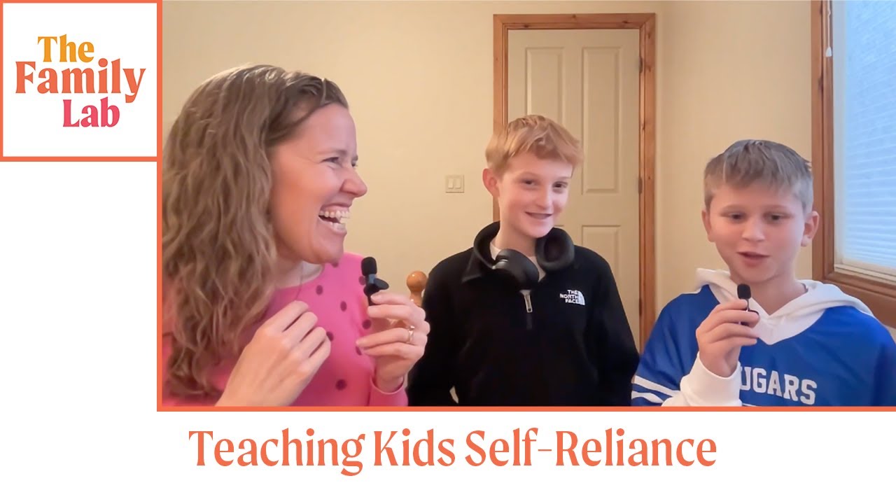 Teaching Kids Self-Reliance: From Helper to Worker to Manager