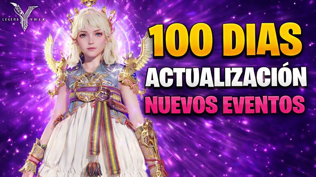 LEGEND OF YMIR 🎉🔥 | CELEBRACIÓN DE 100 DÍAS | SINTETIZA VALKIRIA, DISIR Y MÁS EVENTOS