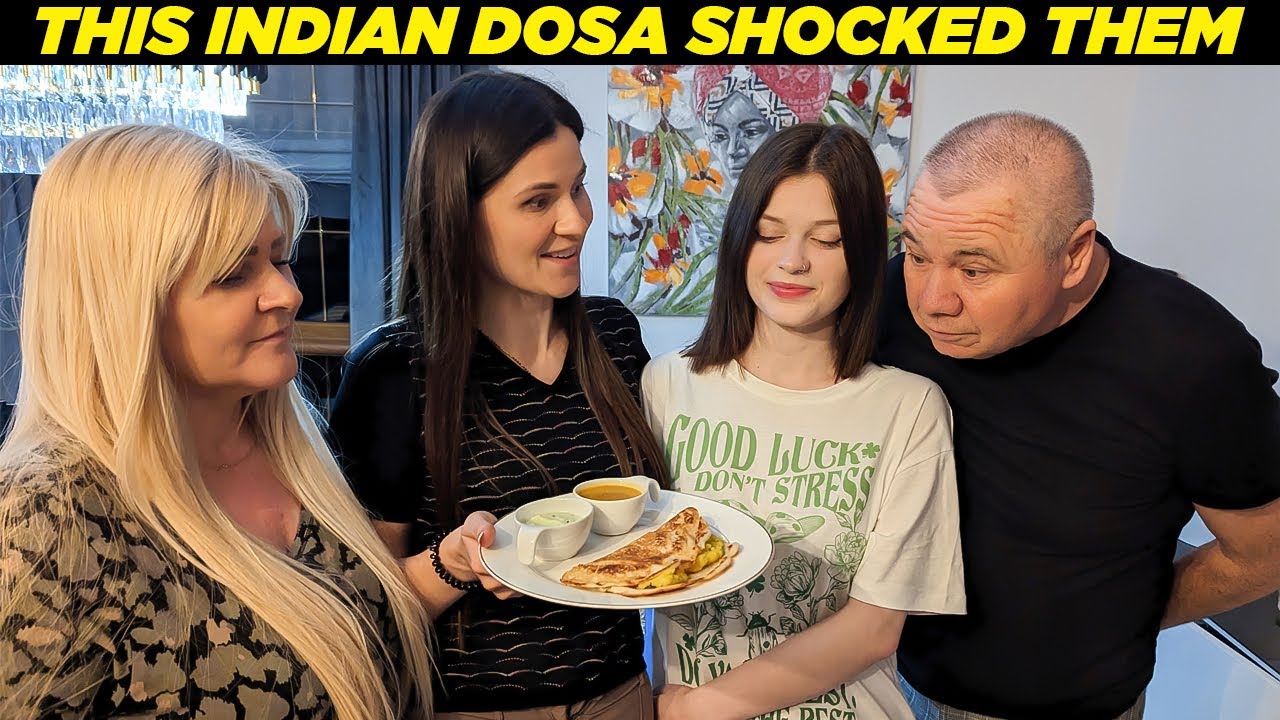 They Tried Masala Dosa For The First Time