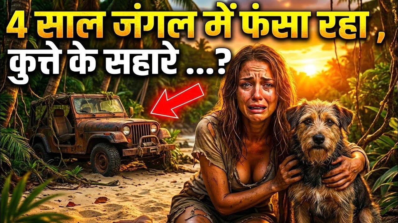 4 साल जंगल में ज़िंदा रही लड़की | कुत्ते के सहारे ! सच जानकर रोंगटे खड़े हो जाएंगे 😱 | True Story 
