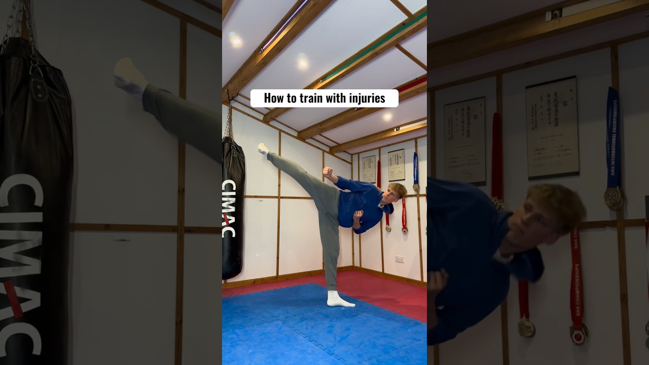 How to train with injuries.