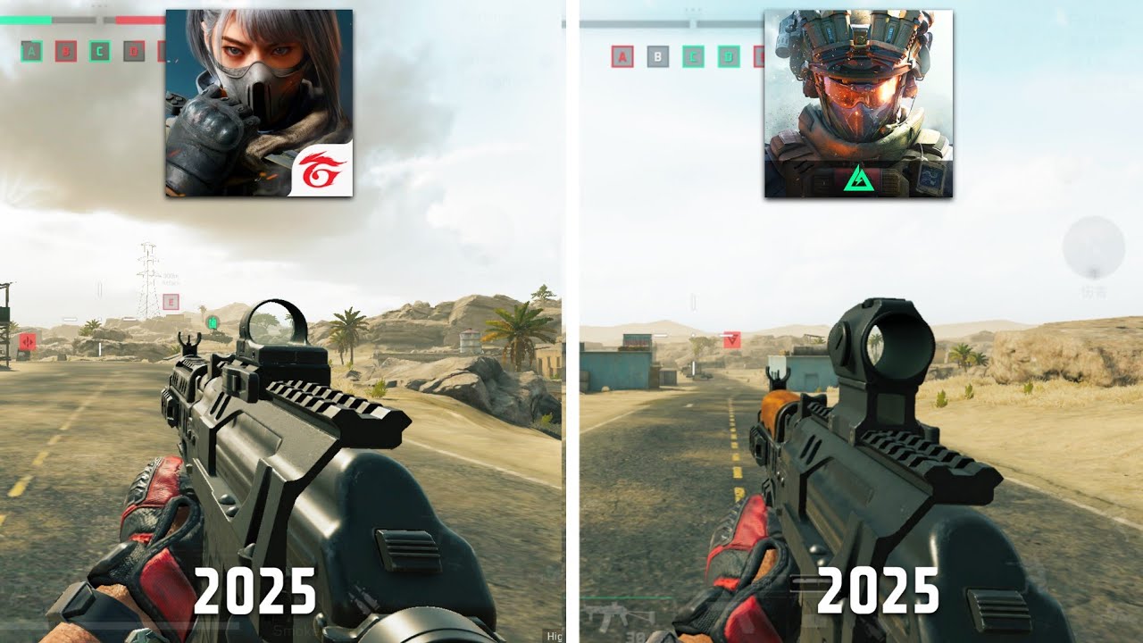 Garena Delta Force vs Delta Force Mobile [China] - Details and Physics Comparison