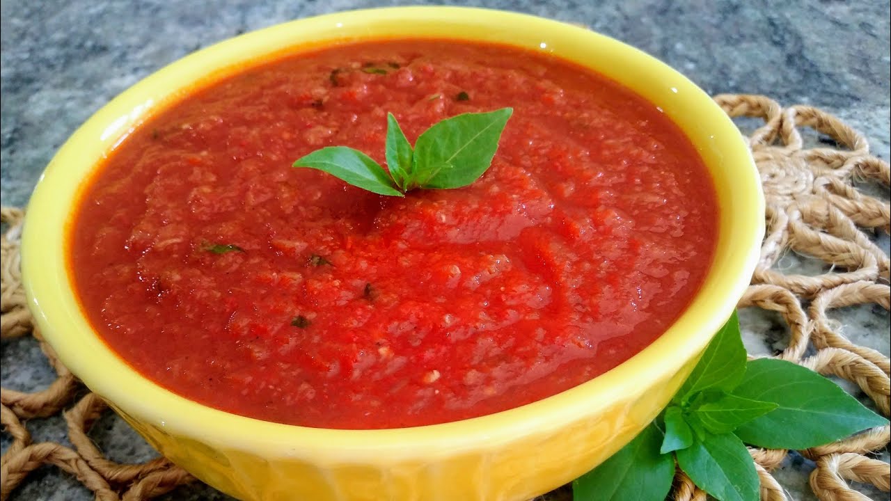 O MELHOR MOLHO DE TOMATE CASEIRO-EXPERIMENTE ESSA RECEITA