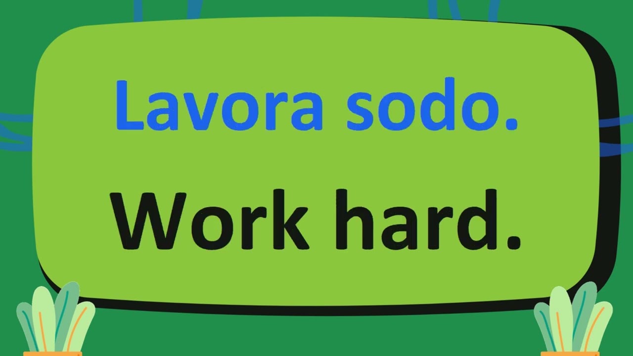 300+ Most Essential Italian Commands and Statements