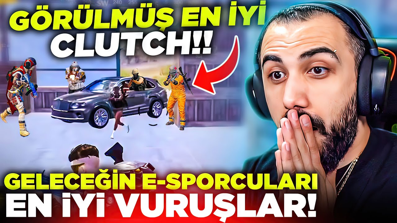 GÖRECEĞİNİZ EN İYİ 1 V 5 CLUTCHLAR!😱 GELECEĞİN E-SPORCULARINI SEÇTİK! EN İYİ VURUŞLAR | PUBG MOBILE