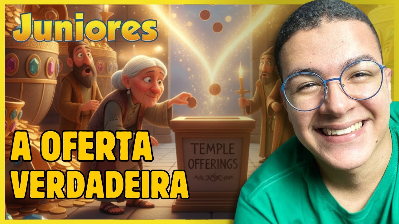 Pré Aula EBD JUNIORES - Lição 04: A OFERTA VERDADEIRA [Revista CPAD 2025]