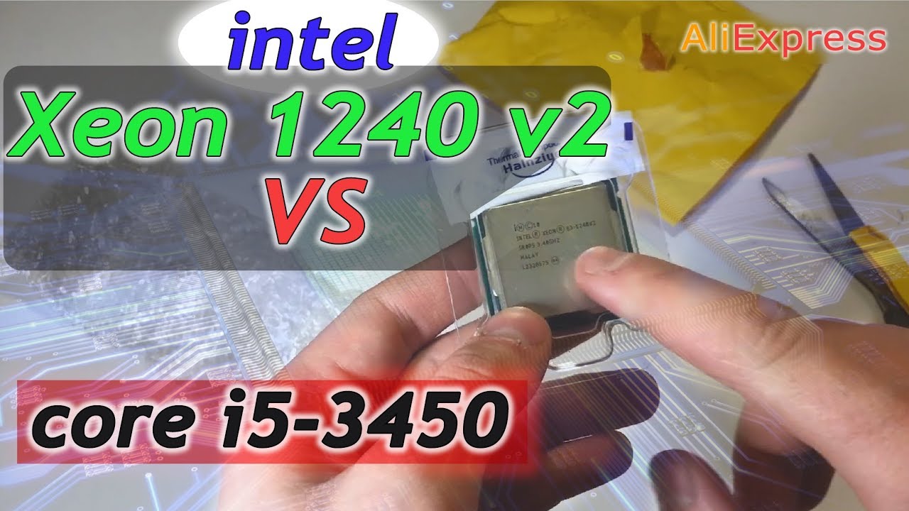 Апгрейд 1155 сокета. Распаковка и тест intel xeon 1240 v2 / Phleyd