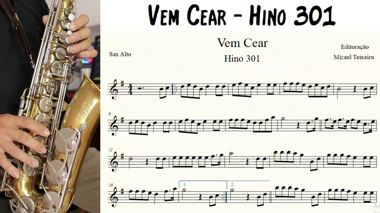 Vem Cear - Partitura - Sax Alto