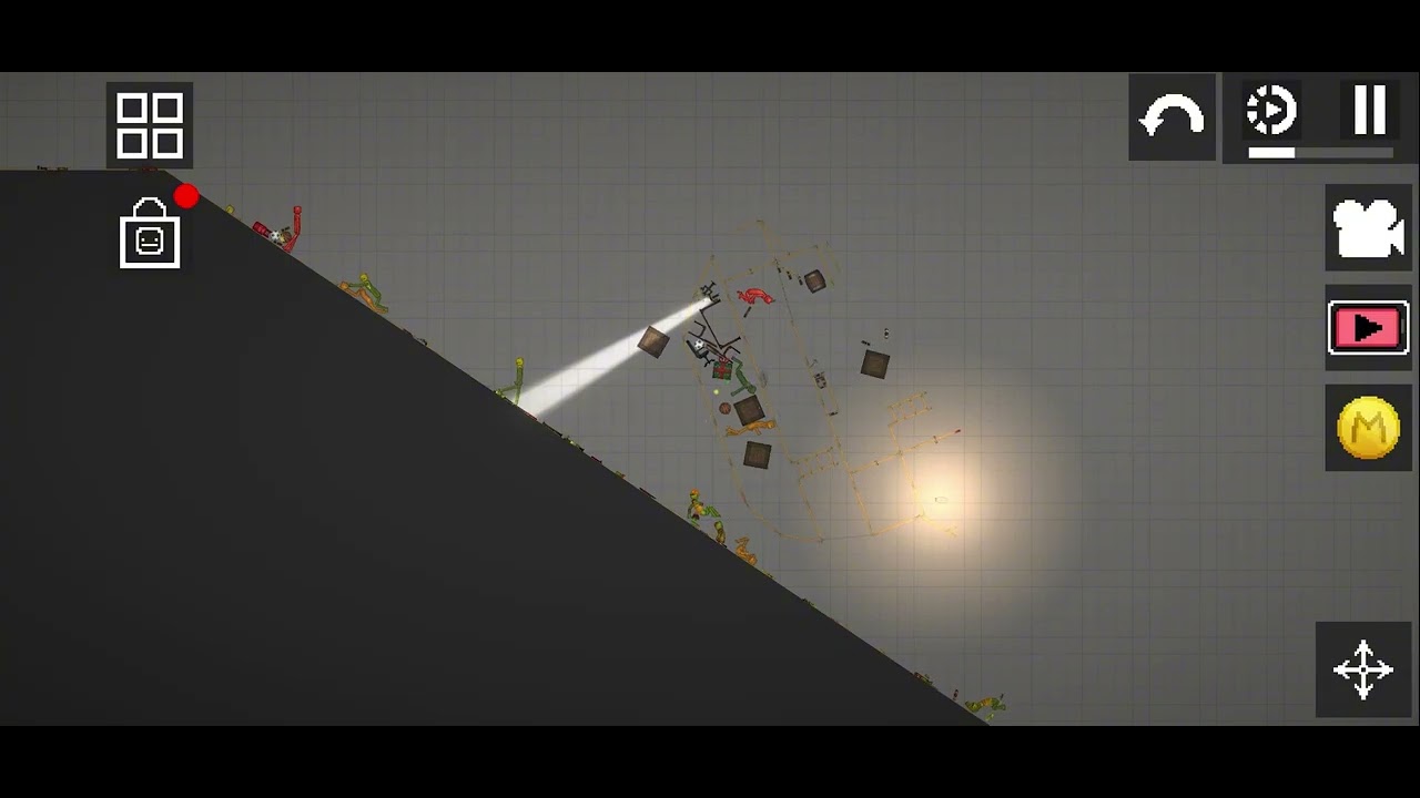 Melon Sandbox destruction scene