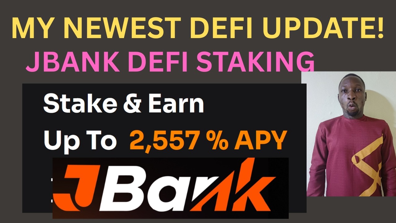 JBANK DEFI STAKING MY PROGRESS AFTER ONE WEEK! MY NEW DEFI CRANKING IT?