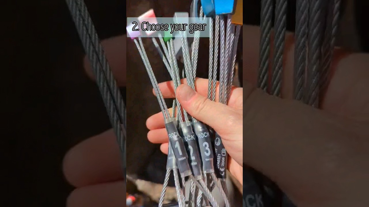 The basics of placing passive trad climbing gear. Please do not try this without proper training.