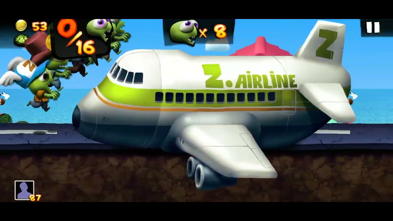 All ability of my zombirds in zombie tsunami 
