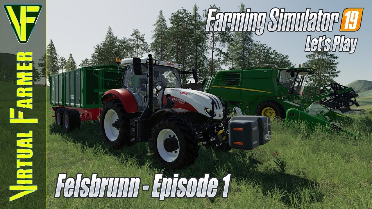 Getting Straight To Work | Let's Play Farming Simulator 19: Felsbrunn, Episode 1