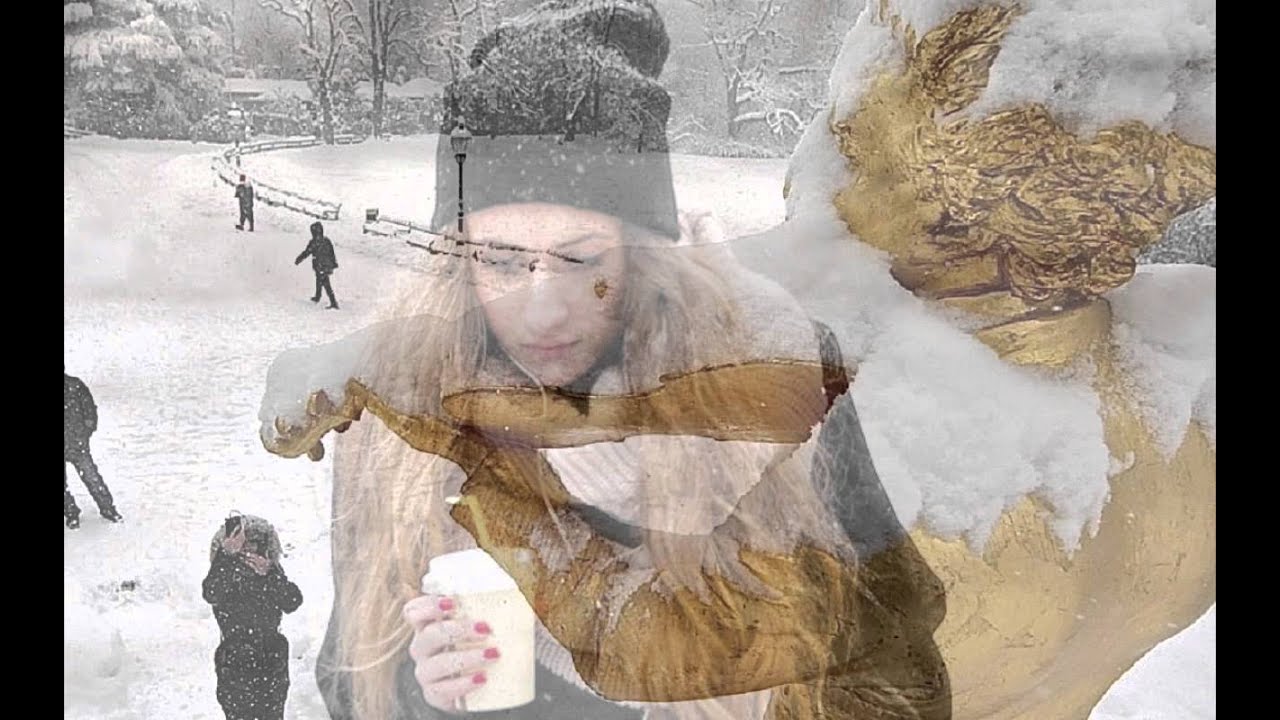 Падай снег.  Стихи Петра Вегина. Музыка,исполнение,видеоряд Виктора Попова.