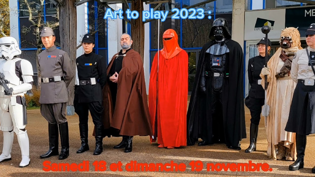 Art to play 2023 : Du samedi 18 au dimanche 19 novembre. 4K 60IPS.