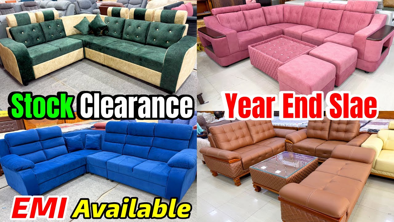Furniture Market உடைந்தது 😱 Sofa Cot Dining Table Year End Stock Clearance 🔥 Limited Stock