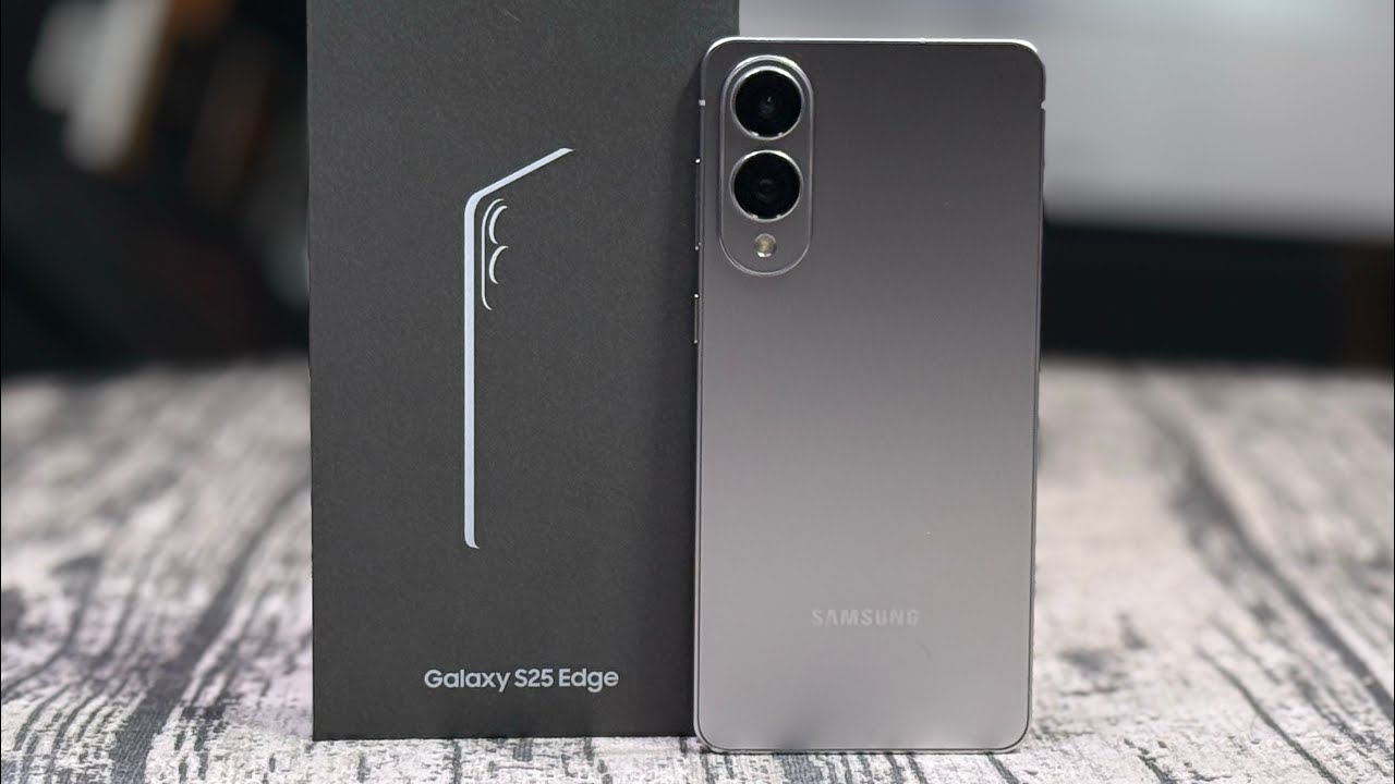 Samsung Galaxy S25 Edge - Unboxing and Spigen Case Lineup