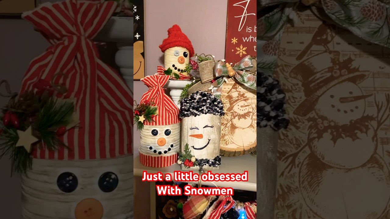 Can’t Stop making SNOWMEN 